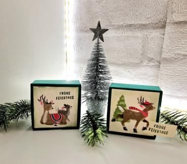 Maxi Teelicht-Verpackung, zur Weihnachtszeit, Mitbringsel, Gastgeschenk, Adventszeit